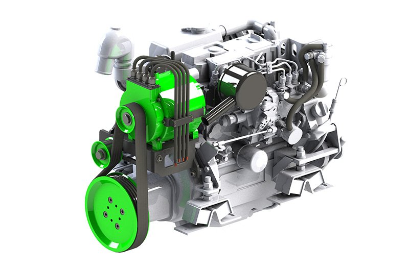 Combi Hybrid 10 kW hibrit motor - Sessiz ve çevre dostu denizcilik