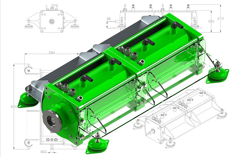 Combi Inboard IPM 50kW içten takma elektrik motoru
