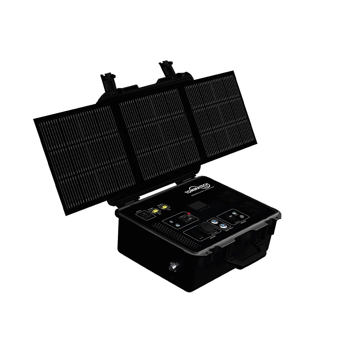 TommaTech Solar Powered Case Taşınabilir Güç Kutusu