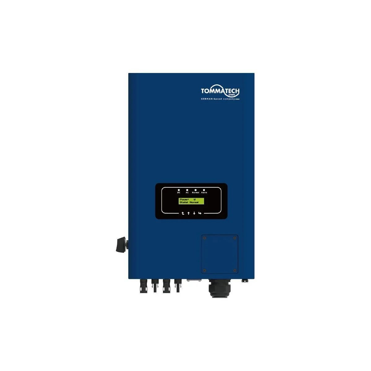 TommaTech Trio Evo Serisi Üç Faz 30.0-36.0kW Dizi İnverterler